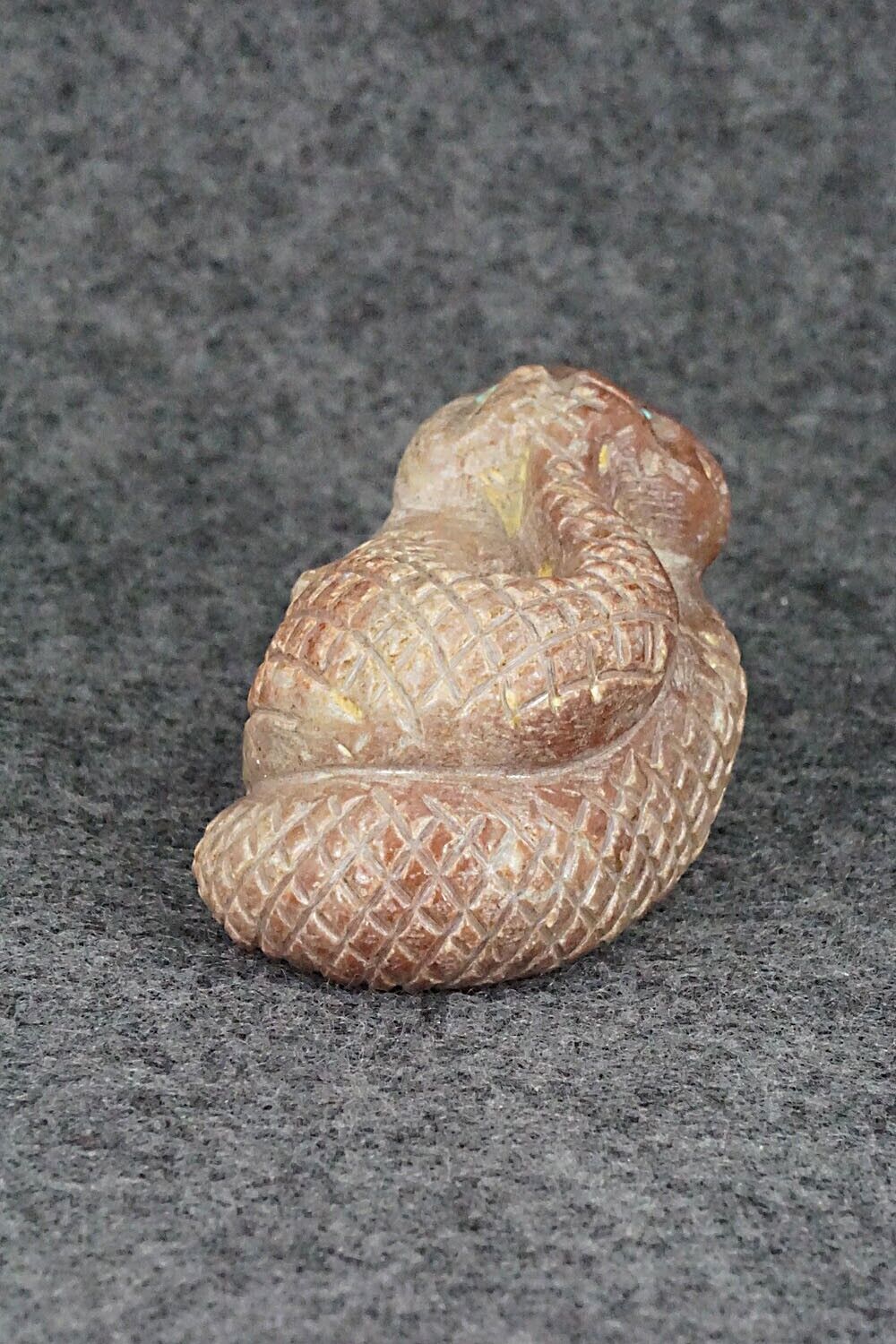 Rattlesnake Zuni Fetish Carving - Farlan Quam