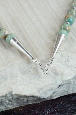 Turquoise & Sterling Silver Necklace - Doreen Jake