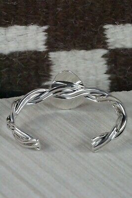 Navajo Turquoise and Sterling Silver Bracelet - Samuel Yellowhair