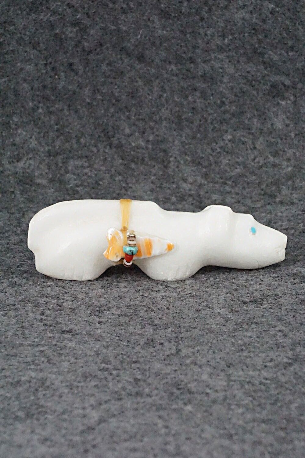 Mountain Lion Zuni Fetish Carving - Peter Gasper