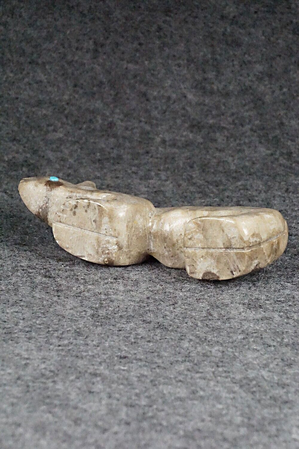 Mountain Lion Zuni Fetish Carving - Ronnie Lunasee