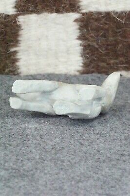 Wolf Zuni Fetish Carving - Derrick Kaamasee