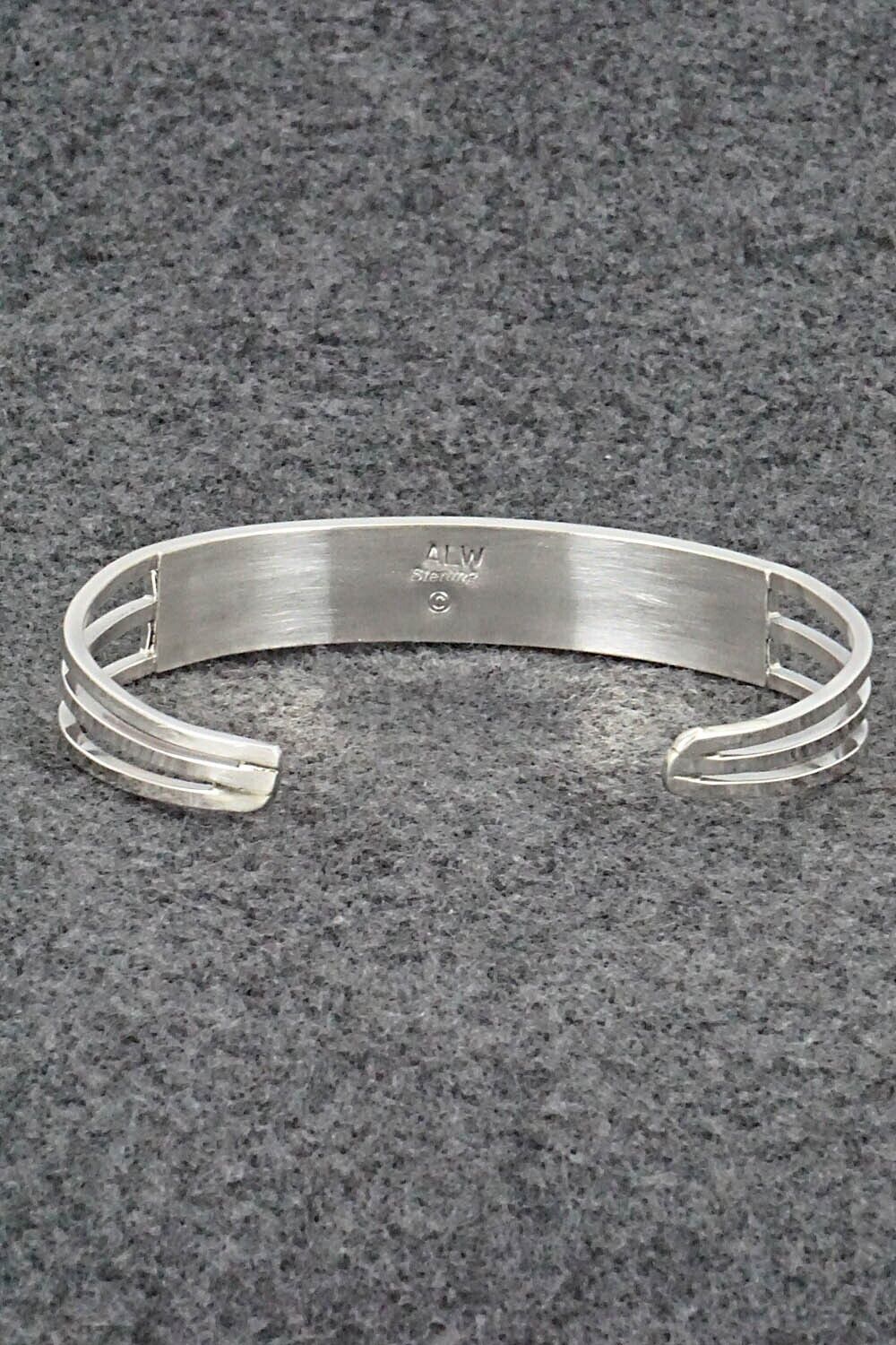 Opalite & Sterling Silver Inlay Bracelet - Anson Wallace