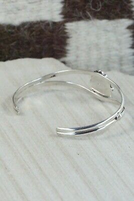 Navajo Pink Quartz & Sterling Silver Bracelet - Jan Mariano