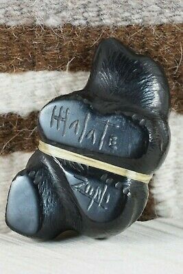 Bear Zuni Fetish Carving - Herbert Halate - High Lonesome Trading