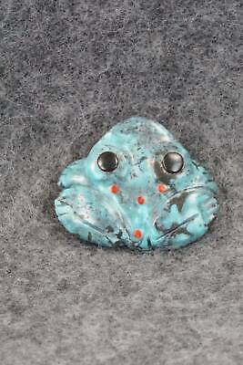 Frog Zuni Fetish Carving - Reynold Lunasee