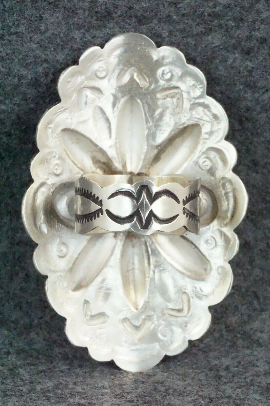 Sterling Silver Ring - Leander Tahe - Size 9