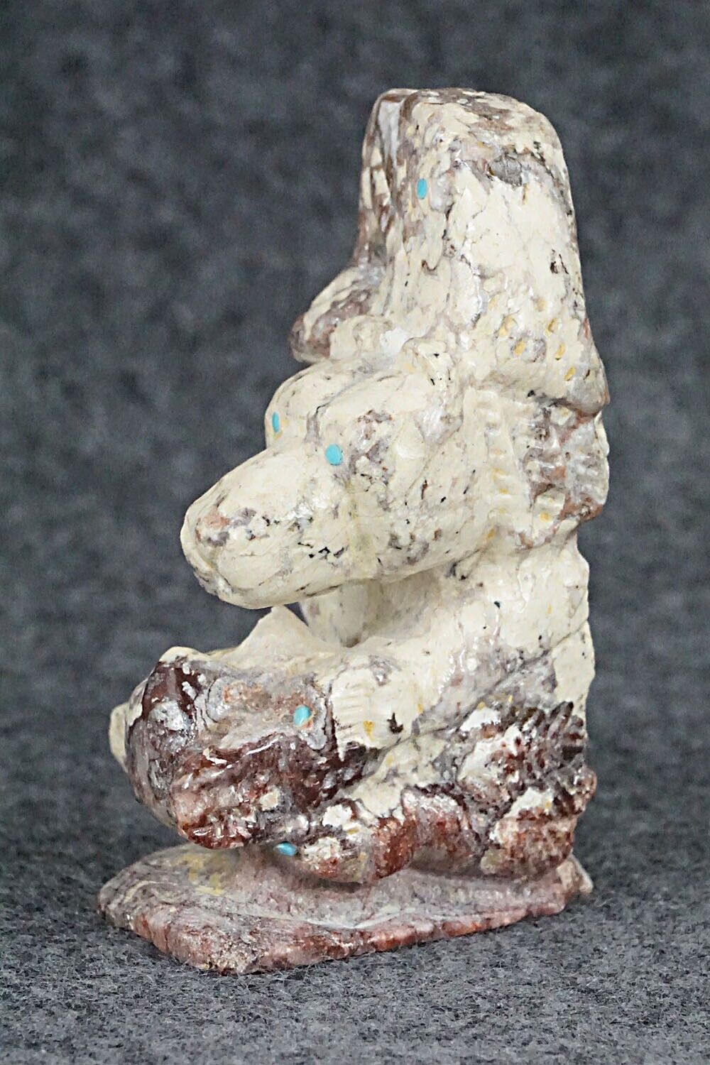 Multi-Direction Zuni Fetish Carving - Jerrold Lahaleon