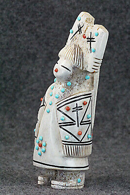 Corn Maiden Zuni Fetish Carving - Claudia Peina