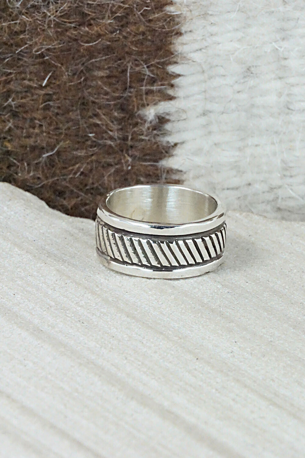 Sterling Silver Ring - Bruce Morgan - Size 5.5