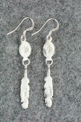 Turquoise & Sterling Silver Earrings - Harris Largo