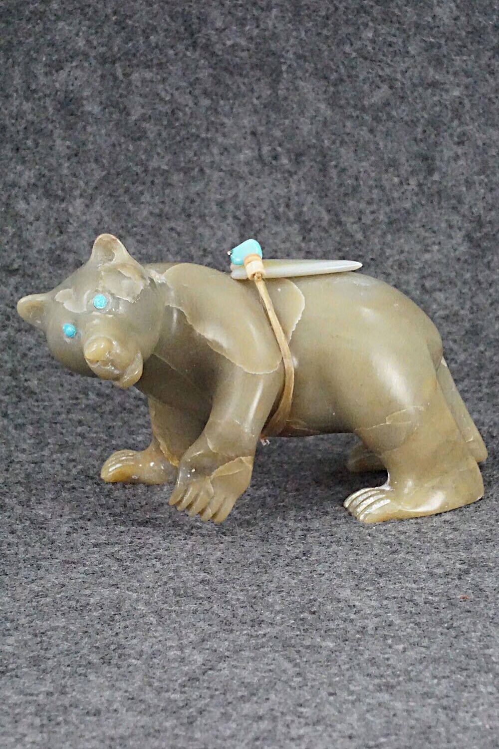 Bear Zuni Fetish Carving - Albert Eustace