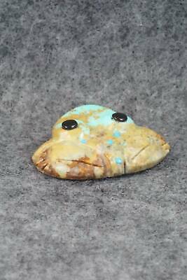 Frog Zuni Fetish Carving - Reynold Lunasee