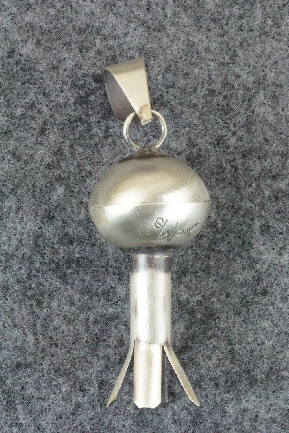 Sterling Silver Blossom Pendant - Monica Smith
