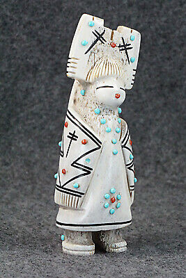 Corn Maiden Zuni Fetish Carving - Claudia Peina