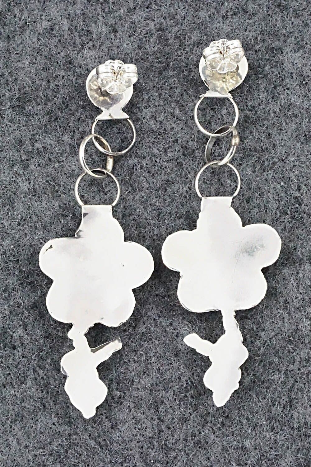 Turquoise & Sterling Silver Earrings - Marlon Quam