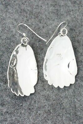 Turquoise and Sterling Silver Earrings - Roger Pino