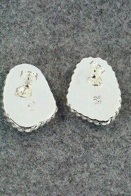 Turquoise and Sterling Silver Earrings - Sharon McCarthy