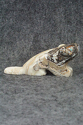 Beaver Zuni Fetish Carving - Reynold Lunasee