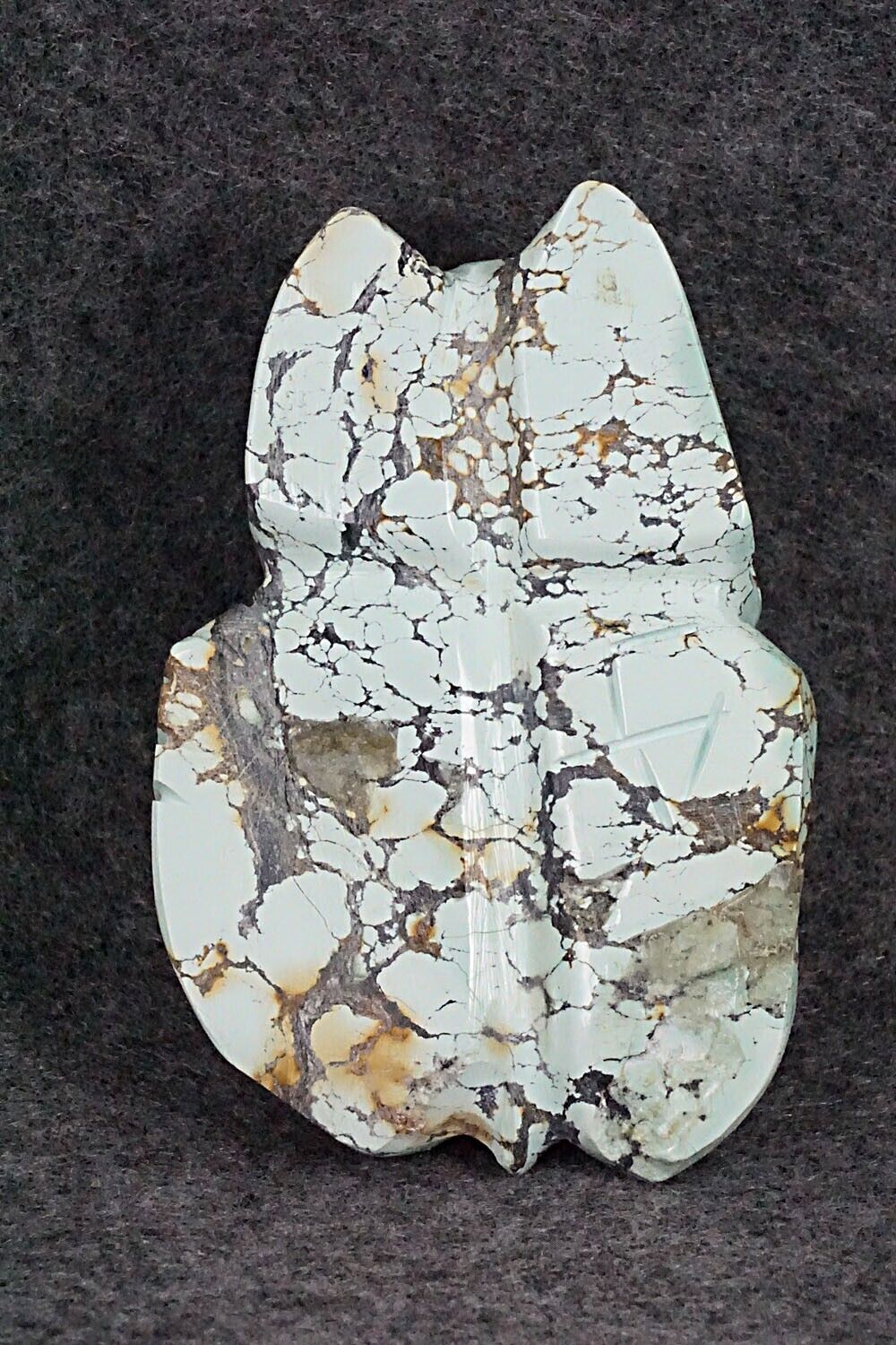 Frog Zuni Fetish Carving - Louise Ponchuella