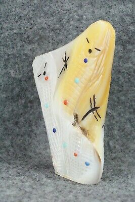 Corn Maiden Zuni Fetish Carving - Sandra Quandelacy