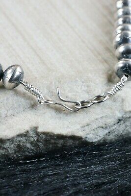 Navajo Sterling Silver Pearl Necklace - Jan Mariano