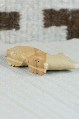 Wolf Zuni Fetish Carving - Georgia Quandelacy - High Lonesome Trading