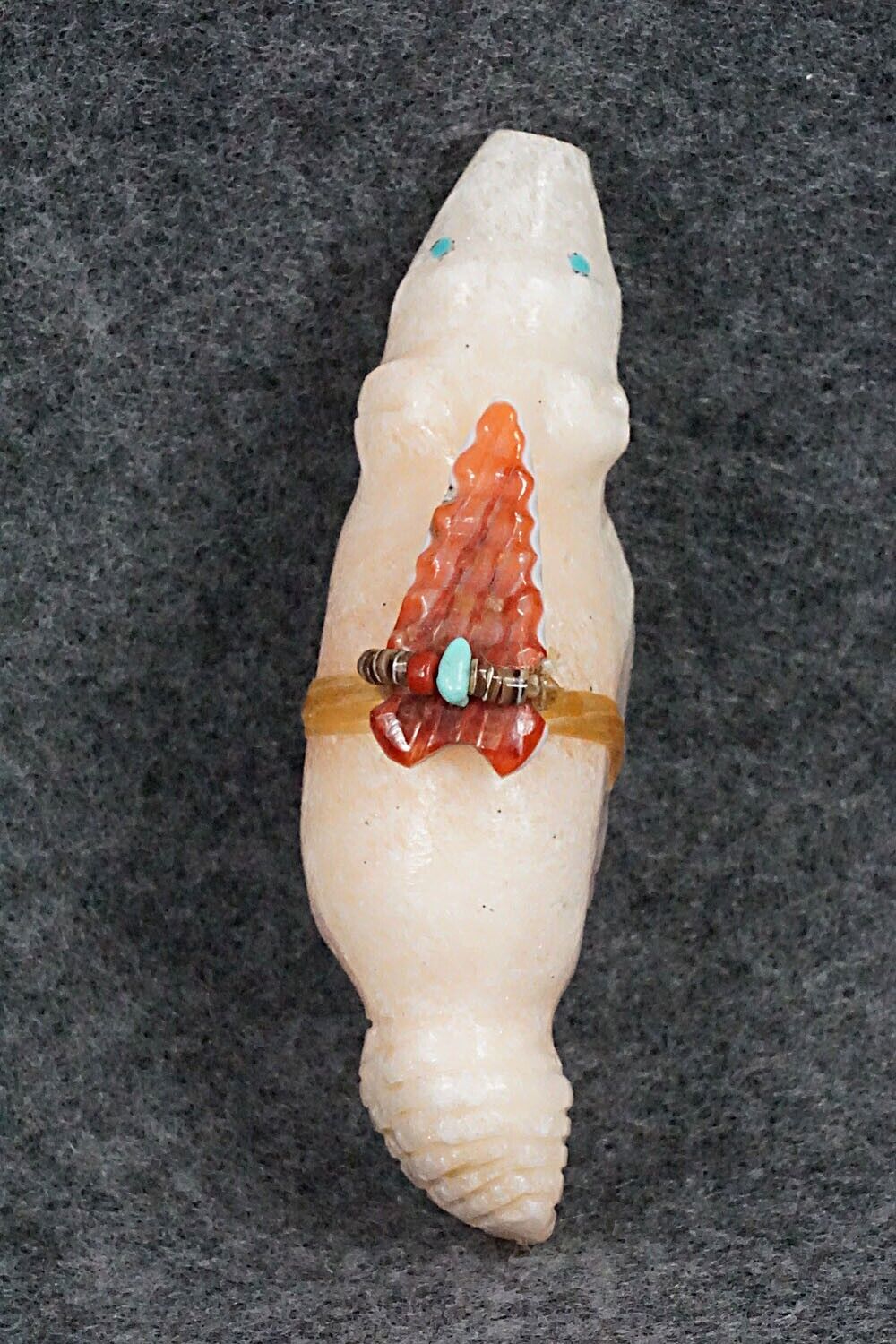 Wolf Zuni Fetish Carving - Peter Gasper