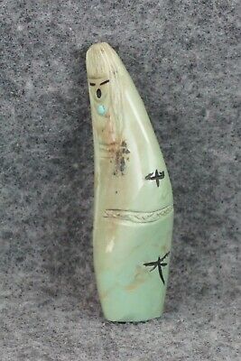 Corn Maiden Zuni Fetish Carving - Sandra Quandelacy
