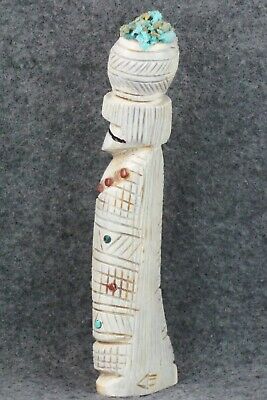 Corn Maiden Zuni Fetish Carving - Carl Etsate