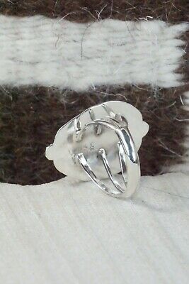 Turquoise & Sterling Silver Ring - Samuel Yellowhair - Size 7