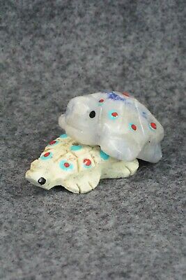 Turtle Zuni Fetish Carving - Carl Etsate
