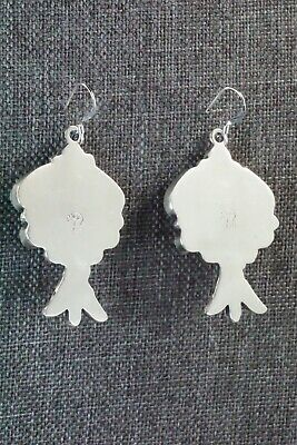 Turquoise & Sterling Silver Earrings - Bobby Platero