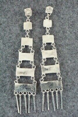 Turquoise & Sterling Silver Earrings - Ashley Laate