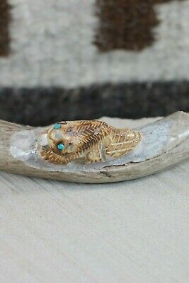 Beaver Zuni Fetish Carving - Sullivan Shebola - High Lonesome Trading