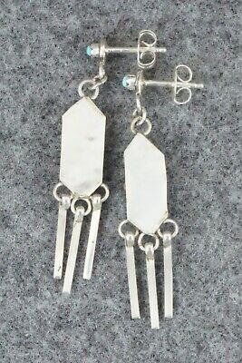 Turquoise & Sterling Silver Earrings - Arlene Quam