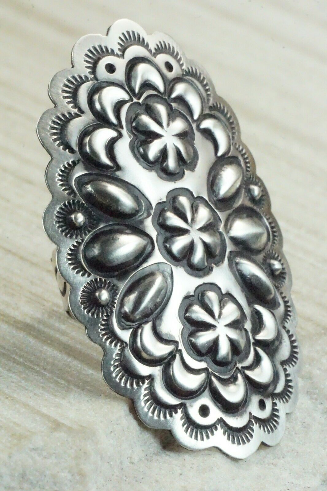 Sterling Silver Ring - Leander Tahe - Size 10