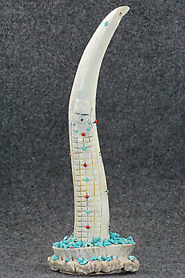 Corn Maiden Zuni Fetish Carving - Bernard Laiwakete