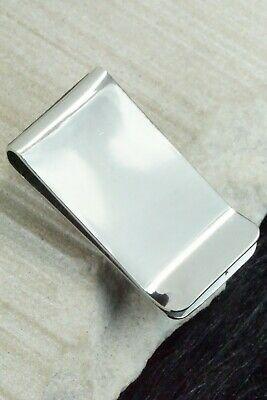 Turquoise & Sterling Silver Money Clip - Shirley Skeets - High Lonesome Trading