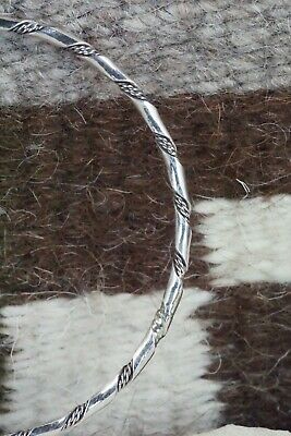 Sterling Silver Bangle - Elaine Tahe