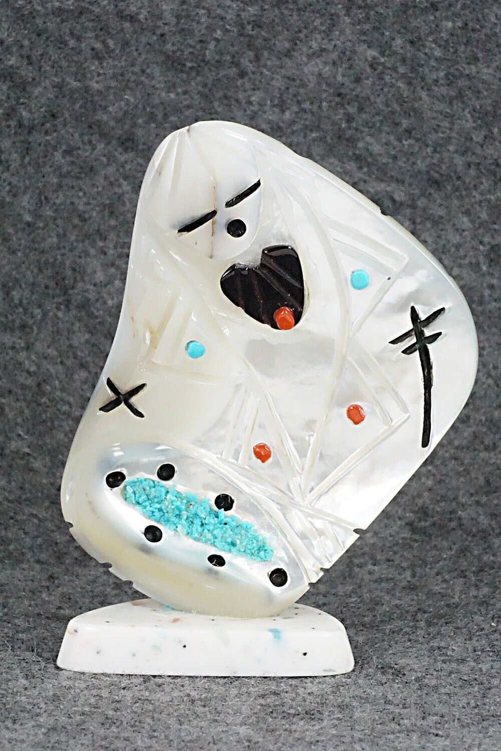 Corn Maiden Zuni Fetish Carving - Vickie Quandelacy