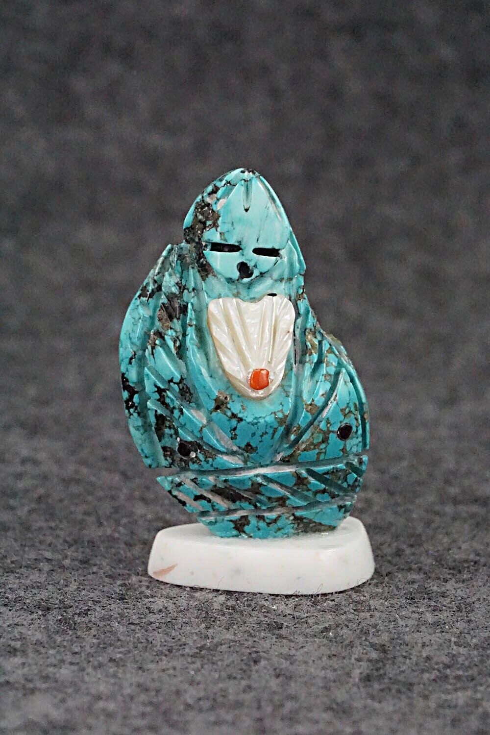 Corn Maiden Zuni Fetish Carving - Vickie Quandelacy