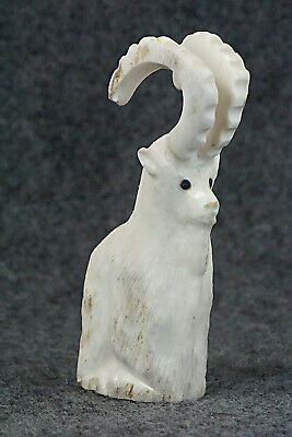 Mountain Goat Zuni Fetish Carving - Maxx Laate