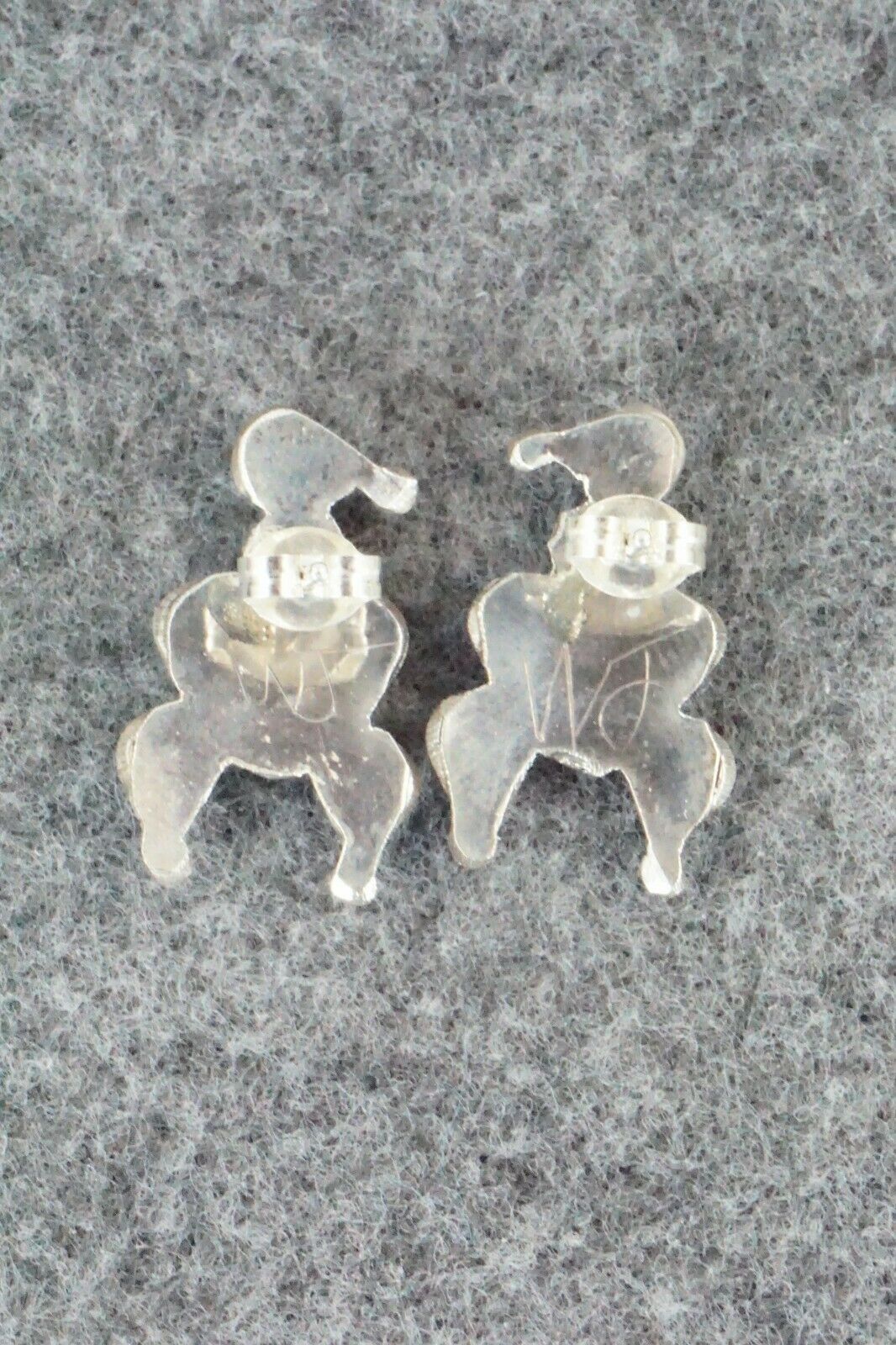 Turquoise & Sterling Silver Earrings - Waylon Johnson