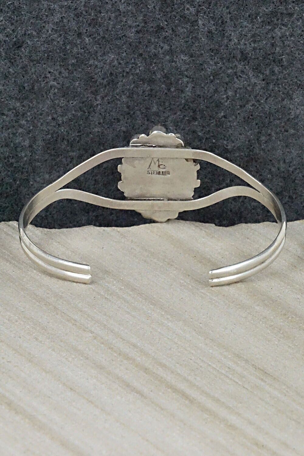 Turquoise & Sterling Silver Bracelet - MaryAnn Chavez