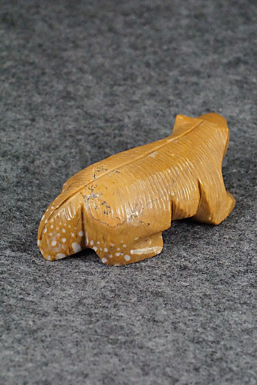 Badger Zuni Fetish Carving - Ronnie Lunasee