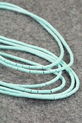 Turquoise & Sterling Silver Necklace - Frank Ortiz