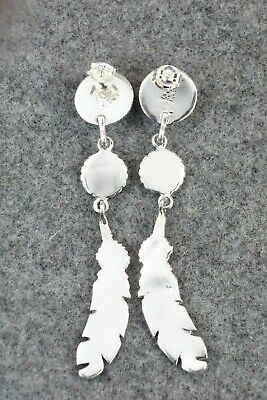 Turquoise & Sterling Silver Earrings - Annie Spencer
