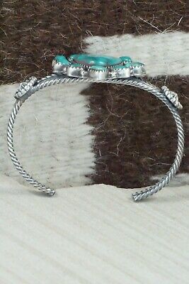 Turquoise & Sterling Silver Bracelet - Roberta Begay