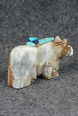 Bear Zuni Fetish Carving - Alex Tsethlikai